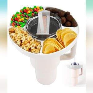 Becomlight Stanley Snack Tray Accessories Set: Tray, Boot and Straw Covers NWT